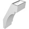 Ekena Millwork 5 1/2-in. W x 8-in. D x 16-in. H Merced Architectural Grade PVC Knee Brace BRCP055X08X16MRC - alternate 6